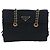 Borsa a tracolla con catena PRADA Nylon Nero Oro Auth 199857V D'oro - vista 13