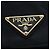 Borsa a tracolla con catena PRADA Nylon Nero Oro Auth 199857V D'oro - vista 19