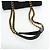 Borsa a tracolla con catena PRADA Nylon Nero Oro Auth 199857V D'oro - vista 7