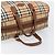 Sac Boston Burberrys Nova Check Canvas Beige Gold Auth 197879A Doré - vue 7