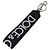 Dolce & Gabbana DOLCE&GABBANA Key Holder Strap Polyester Black Silver Auth BA15457A Silvery - view 2
