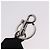 Dolce & Gabbana DOLCE&GABBANA Key Holder Strap Polyester Black Silver Auth BA15457A Silvery - view 5