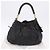 Borsa a tracolla PRADA in pelle nera e oro Auth am12560V Nero D'oro - vista 12