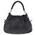 Borsa a tracolla PRADA in pelle nera e oro Auth am12560V Nero D'oro - vista 2