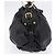 Borsa a tracolla PRADA in pelle nera e oro Auth am12560V Nero D'oro - vista 4
