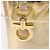 Borsa Salvatore Ferragamo Gancini in plastica trasparente e oro Auth 200065V D'oro - vista 19