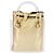Borsa Salvatore Ferragamo Gancini in plastica trasparente e oro Auth 200065V D'oro - vista 2