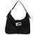 Bolso de mano FENDI Mamma Baguette en cuero Harako Negro Plata Auth yk20770A - vista 13