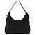 Bolso de mano FENDI Mamma Baguette en cuero Harako Negro Plata Auth yk20770A - vista 2
