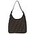 Borsa a mano FENDI Zucca Canvas Nero e Marrone Auth mr2886A - vista 2