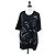 Camiseta FENDI de algodón M Negro Auth 193725M