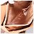 16 Céline Borsa Tote CELINE Macadam PVC Pelle Beige Tono Oro Auth 202219 - vista 11