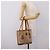 16 Céline Borsa Tote CELINE Macadam PVC Pelle Beige Tono Oro Auth 202219 - vista 22