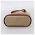 16 Céline Borsa Tote CELINE Macadam PVC Pelle Beige Tono Oro Auth 202219 - vista 5