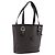 Céline Borsa Tote CELINE Macadam PVC Pelle Nero Tono Oro Auth 202222A