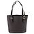 Céline Borsa Tote CELINE Macadam PVC Pelle Nero Tono Oro Auth 202222A - vista 2