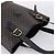 Céline Borsa Tote CELINE Macadam PVC Pelle Nero Tono Oro Auth 202222A - vista 6