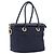 Céline Borsa a mano CELINE Nylon Navy Gold Auth ka6008 D'oro Blu navy