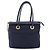 Céline Borsa a mano CELINE Nylon Navy Gold Auth ka6008 D'oro Blu navy - vista 13