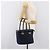 Céline Borsa a mano CELINE Nylon Navy Gold Auth ka6008 D'oro Blu navy - vista 24