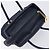 Céline Borsa a mano CELINE Nylon Navy Gold Auth ka6008 D'oro Blu navy - vista 6
