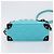 LOUIS VUITTON Mini Soft Trunk cuir Taurillon Blue Black M11673 Auth 199184SAM Noir Turquoise - vue 5