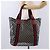 Borsa Tote GUCCI GG Crystal Sherry Line Coated Canvas Navy 189669 Auth 200053A Blu navy - vista 21
