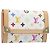 LOUIS VUITTON Monogram Multicolor Porte Monnaie Pla White M92657 Auth 199540SAM Weiß
