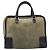 Borsa a mano LOEWE Amazona 32 in camoscio kaki e tono oro Auth 200845 Cachi - vista 13