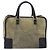 Borsa a mano LOEWE Amazona 32 in camoscio kaki e tono oro Auth 200845 Cachi - vista 2