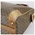 Céline Borsa a Mano CELINE Macadam PVC Pelle Beige Tono Oro Auth 200348 - vista 15