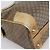 Céline Borsa a Mano CELINE Macadam PVC Pelle Beige Tono Oro Auth 200348 - vista 16