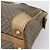 Céline Borsa a Mano CELINE Macadam PVC Pelle Beige Tono Oro Auth 200348 - vista 9