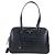 Borsa a mano PRADA in pelle goffrata Nero Argento Auth yk20763SAM - vista 13