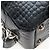 Borsa a mano PRADA in pelle goffrata Nero Argento Auth yk20763SAM - vista 15