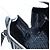 Borsa a mano PRADA in pelle goffrata Nero Argento Auth yk20763SAM - vista 25