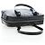 Borsa a mano PRADA in pelle goffrata Nero Argento Auth yk20763SAM - vista 6
