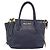 Borsa a mano Miu Miu in pelle 2way Navy Gold Auth 201925 D'oro Blu navy - vista 13