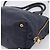 Borsa a mano Miu Miu in pelle 2way Navy Gold Auth 201925 D'oro Blu navy - vista 16