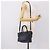 Borsa a mano Miu Miu in pelle 2way Navy Gold Auth 201925 D'oro Blu navy - vista 27