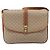 Céline Borsa a tracolla CELINE Macadam Canvas PVC Beige Gold Auth 199912 D'oro - vista 13