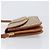 Céline Borsa a tracolla CELINE Macadam Canvas PVC Beige Gold Auth 199912 D'oro - vista 4