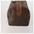 Céline Borsa a tracolla CELINE Macadam Canvas PVC Leather 3 Set Brown Beige Auth 196166 Marrone - vista 4