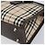 Borsa a mano BURBERRY Nova Check Canvas Beige Silver Auth 199509A Argento - vista 9