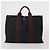 Hermès Borsa HERMES Fourre Tout in cotone, set da 3, Navy Gray, Auth BA15471 Marrone Blu navy - vista 10