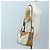 LOEWE KEN PRICE Hammock Small Hand Bag Canvas 2way Beige Silver Auth 199036SAM Argento - vista 26