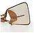 LOEWE KEN PRICE Hammock Small Hand Bag Canvas 2way Beige Silver Auth 199036SAM Argento - vista 3