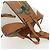 LOEWE KEN PRICE Hammock Small Hand Bag Canvas 2way Beige Silver Auth 199036SAM Argento - vista 6