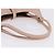 Borsa GUCCI Jackie in pelle rosa e oro 002 1068 2404 Auth 200338V D'oro - vista 7