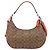 Borsa a tracolla Coach Signature PVC 2way Beige Silver Auth ki6777A Argento - vista 13